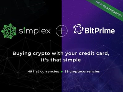BitPrime se asocia con Simplex ofreciendo una solución para comprar criptomonedas con tarjetas de crédito