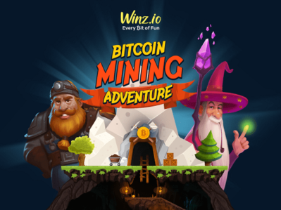 Winz.io lanza una aventura minera de Bitcoin con un gran premio de 1 BTC