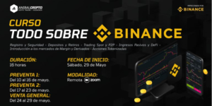 Curso “Todo sobre Binance” lanza primera preventa esta semana
