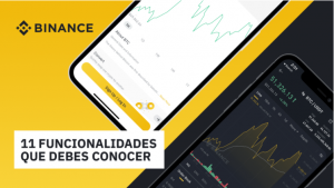 Estas son 11 funciones que debes conocer de la App o aplicación móvil de Binance