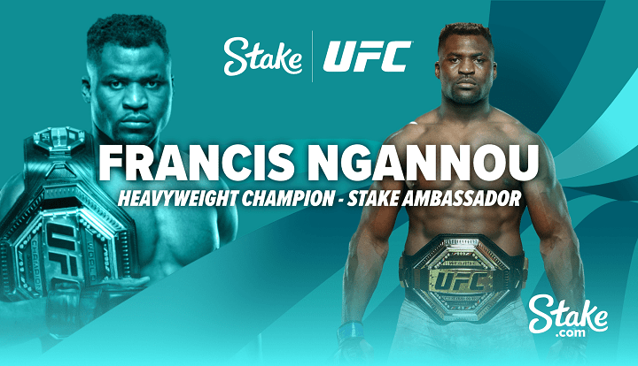 El campeón de la UFC Francis Ngannou une fuerzas con Stake.com