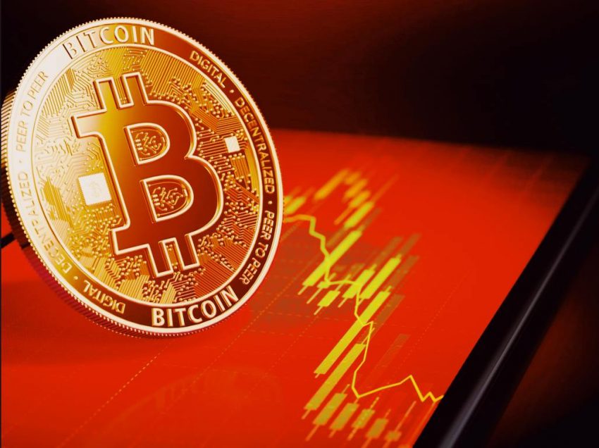 red bitcoin