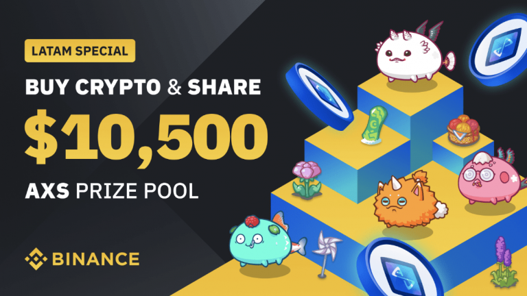AXS Binance oferta especial