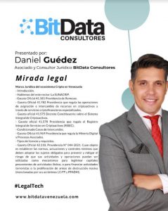 BitData dictará el taller “Criptomonedas para abogados” este viernes 20 de agosto