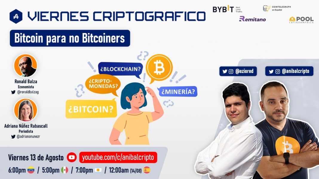 “Bitcoin para no Bitcoiners” Un nuevo Viernes Criptográfico para los más nuevos del ecosistema
