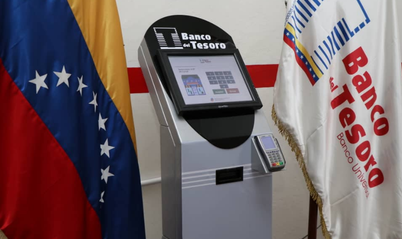 Banco del Tesoro instaló kioscos electrónicos en el oriente de Venezuela.