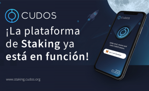 Cudos lanza su programa de Staking