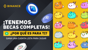 Binance se une a la fiesta de Axie Infinity y sorteará becas completas
