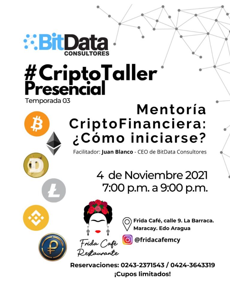 Criptotaller presencial BitData Maracay