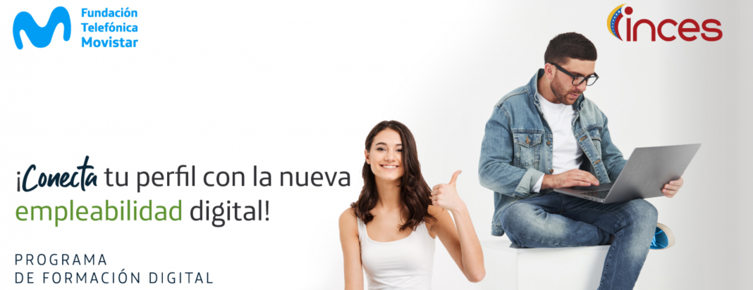 Movistar ofrece cursos en línea gratuitos a través de convenio con el Inces