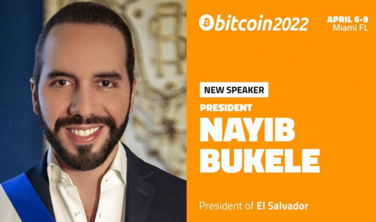 El Salvador y Nayib Bukele serán las estrellas en la próxima The Bitcoin Conference