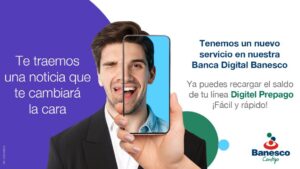 Banesco: ahora puedes pagar tus servicios Digitel desde la banca en línea