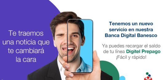 Banesco: ahora puedes pagar tus servicios Digitel desde la banca en línea