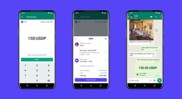 WhatsApp permitirá enviar y recibir criptomonedas con la wallet Novi