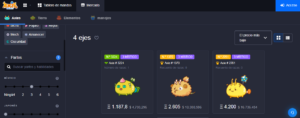 Axie Infinity lanza nueva actualización decembrina en el Marketplace