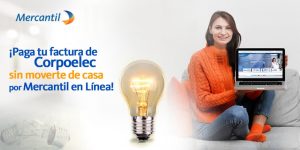 Banco Mercantil: paga la factura Corpoelec de tu empresa en 3 pasos