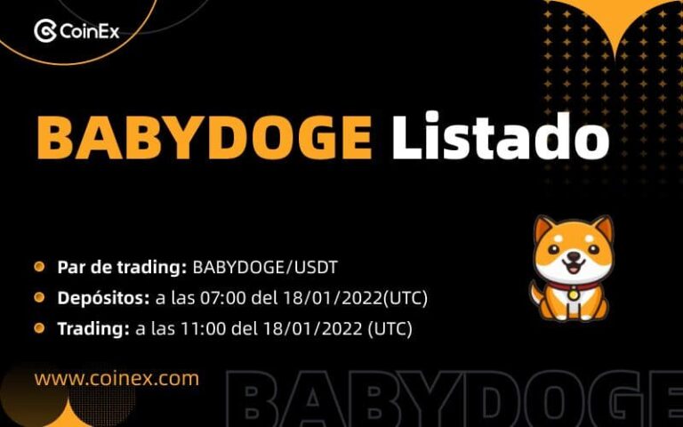 ¡Baby Doge se une a la fiesta! CoinEx lista la memecoin más adorable de todas