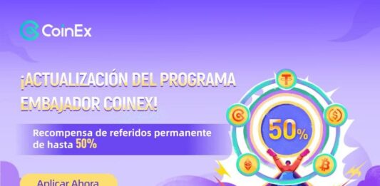 CoinEx actualiza su programa de Embajadores ¡Ven y aplica para poder disfrutar de hasta un 50% en las tarifas de transacción!