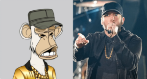 Eminem compra NFT de Bored Ape Yacht Club por $462 mil