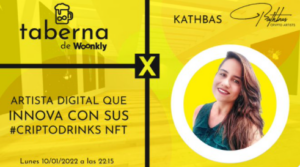 Crypto Drinks NFT: una colección de la artista Katherine Bastidas