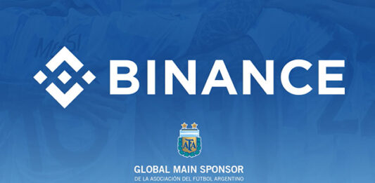 Binance se convierte en patrocinador oficial de la AFA