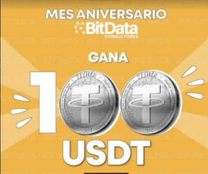 BitData celebra su 2° aniversario y sorteará 100 USDT este febrero 2022