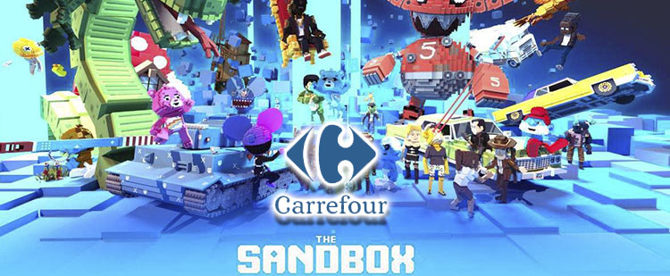 Carrefour se une al metaverso de The Sandbox comprando un terreno