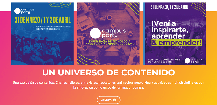 Uruguay recibe el Campus Party: el evento de tecnología más grande del mundo que incorpora NFT Gaming