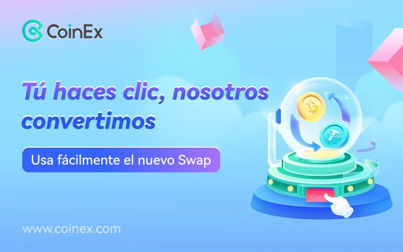 CoinEx Swap: intercambia tokens sin realizar órdenes
