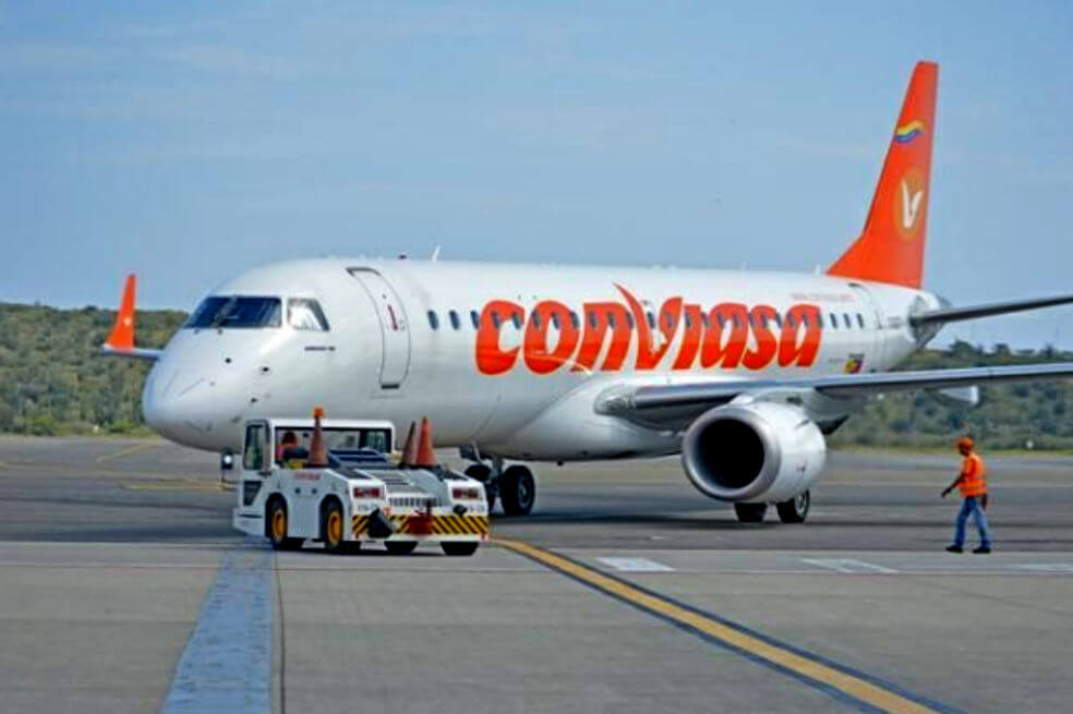 Conviasa aceptará pago en petros para vuelos a México a partir del 21 de marzo