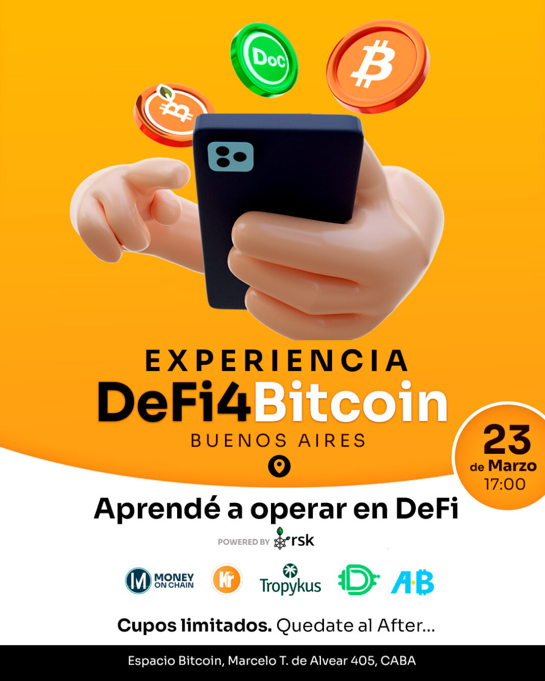 Bitcoin Argentina trae la experiencia Defi4Bitcoin Buenos Aires 2022