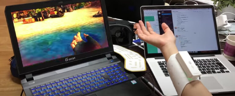 UnlimitedHand un brazalete que permite experiencias sensoriales en el metaverso