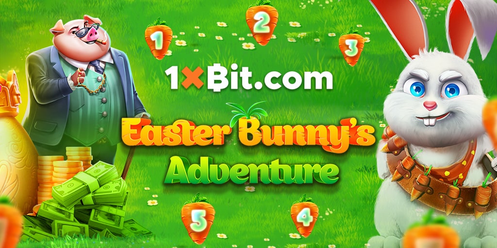 1xBit repartirá 0.5 BTC en premios del torneo Aventura del Conejo de Pascua