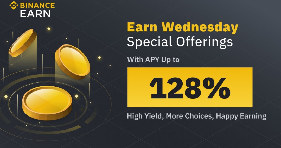 Binance anuncia ofertas de alto rendimiento con 128% de APY