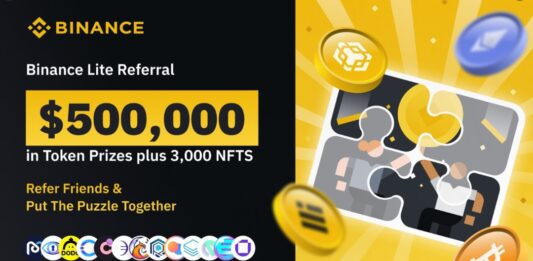 Binance ofrece un giveaway de 500.000 USD y 3.000 NFT