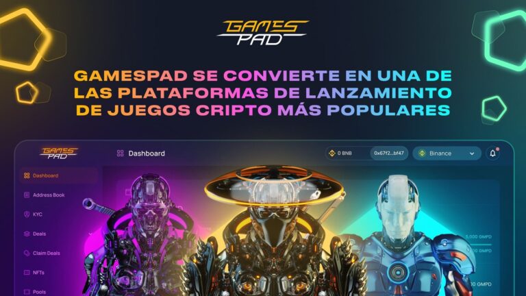 GamesPad se convierte en una de las plataformas de lanzamiento de juegos cripto más populares