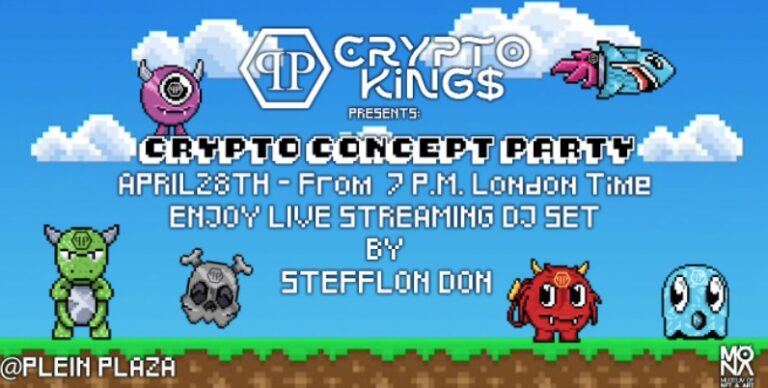 Phillipp Plein entra al metaverso de Decentraland con una fiesta este 28 de abril