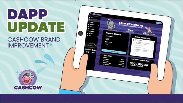 CashCow Protocol launches DApp update this April 15