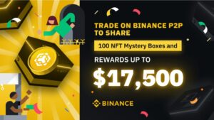 Binance ofrece una pool de hasta 17.500 USD y 100 cajas misteriosas por operar en P2P