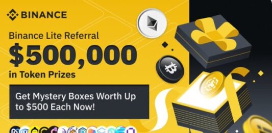 Binance repartirá $500 mil en cajas misteriosas en su nueva promoción