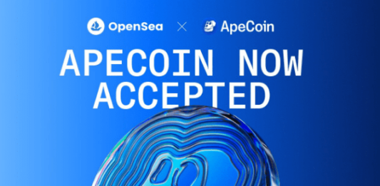 OpenSea ahora acepta ApeCoin como método de pago