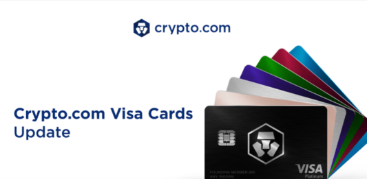 Crypto.com considera revertir la disminución de beneficios en sus tarjetas Visa