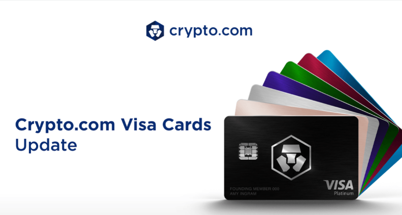 Crypto.com considera revertir la disminución de beneficios en sus tarjetas Visa