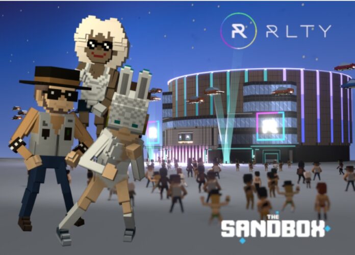 The SandBox y RLTY se asocian para simplificar la creación de eventos en el metaverso