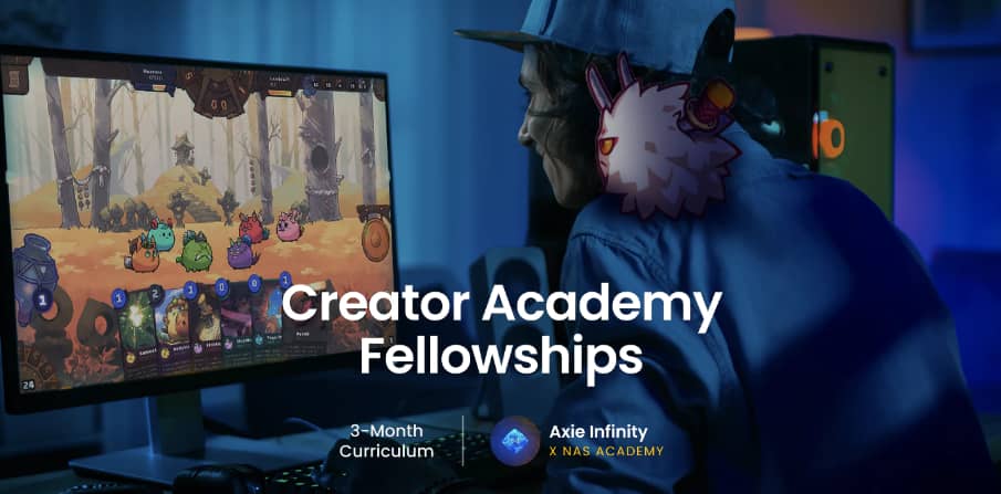 Axie Infinity lanza su Academia de Creadores otorgando 200 becas