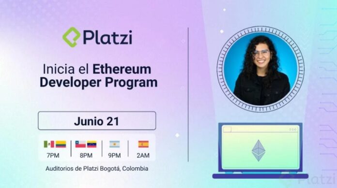 Platzi dictará curso gratis sobre Ethereum y la web 3.0 a partir del 21 de junio