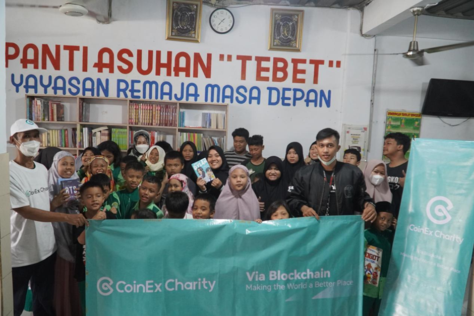 CoinEx Charity en Indonesia