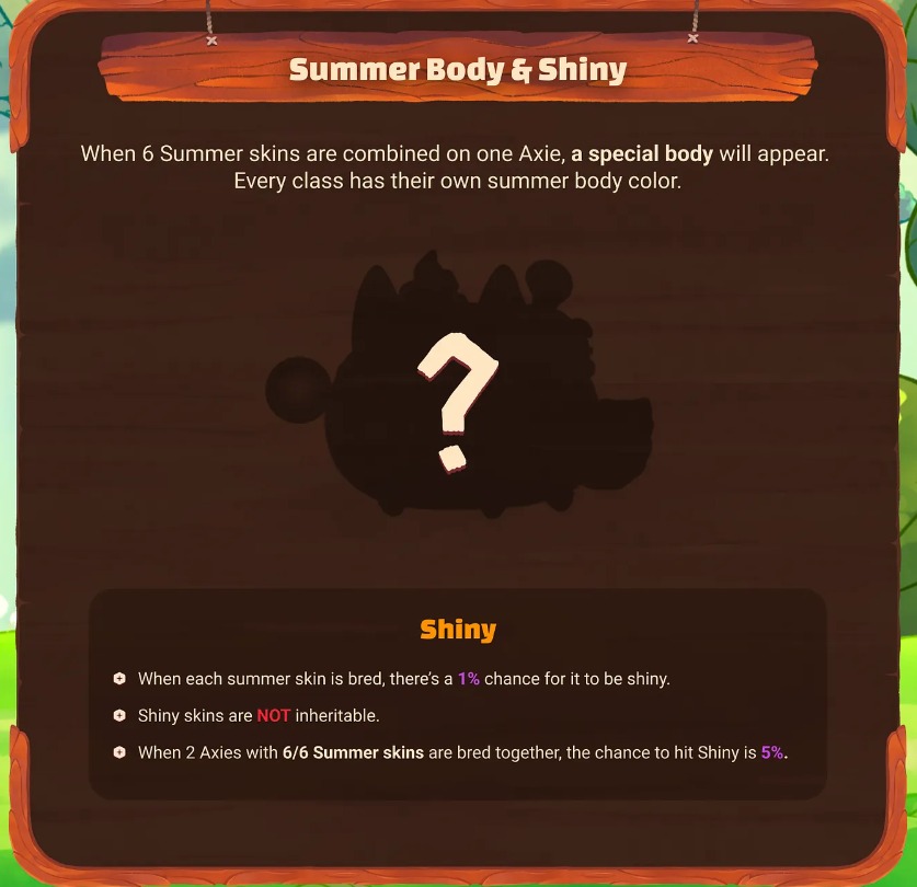 Summer Body Axie Infinity