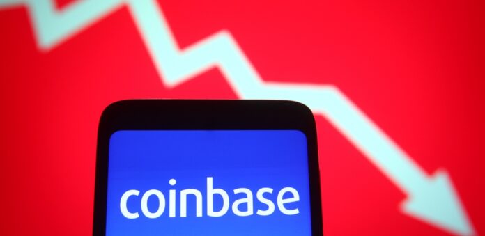 Coinbase registró “una caída rápida y furiosa” en el segundo trimestre de 2022