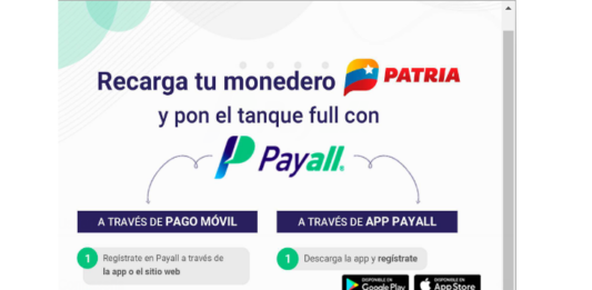 PayAll: la nueva App para recargar tu monedero en Plataforma Patria | Cómo funciona
